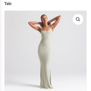 Skims Soft Lounge Long Dress * Talc > RARE
